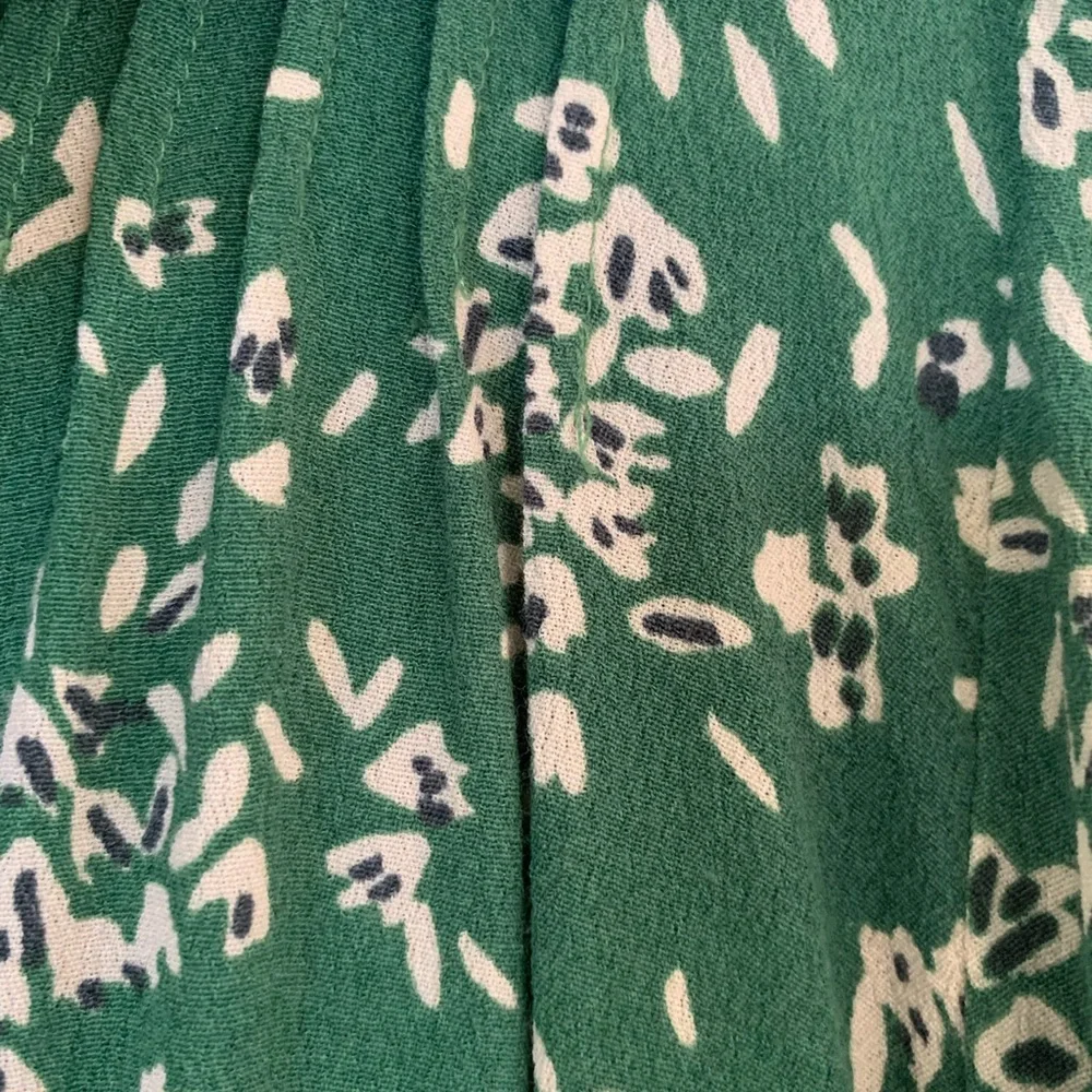 Ba&sh Green Floral Women's Top - Picture 4 of 6